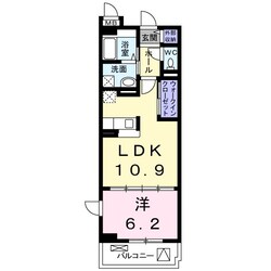 アルカディアIの物件間取画像